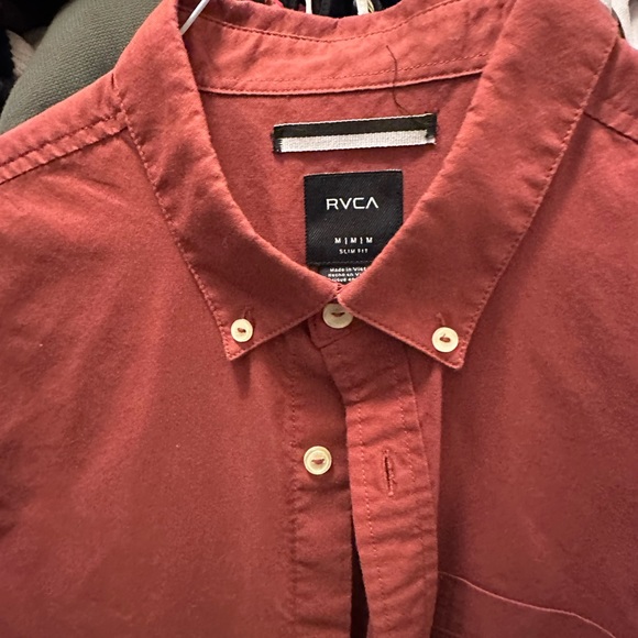 Medium RVCA That’ll Do button down. Short sleeve - Picture 3 of 4